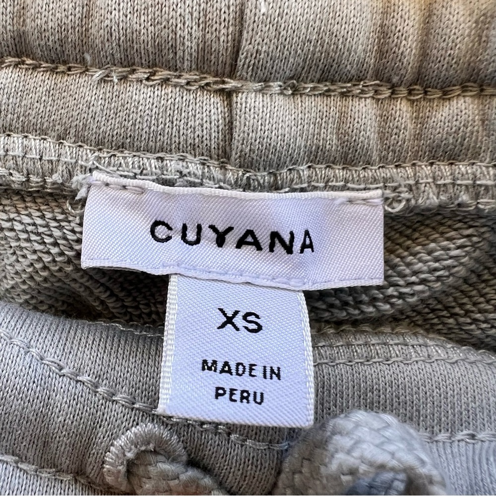 Cuyana Grey Terry Sculpted Jogger Cotton Sweatpants XS - Picture 8 of 8